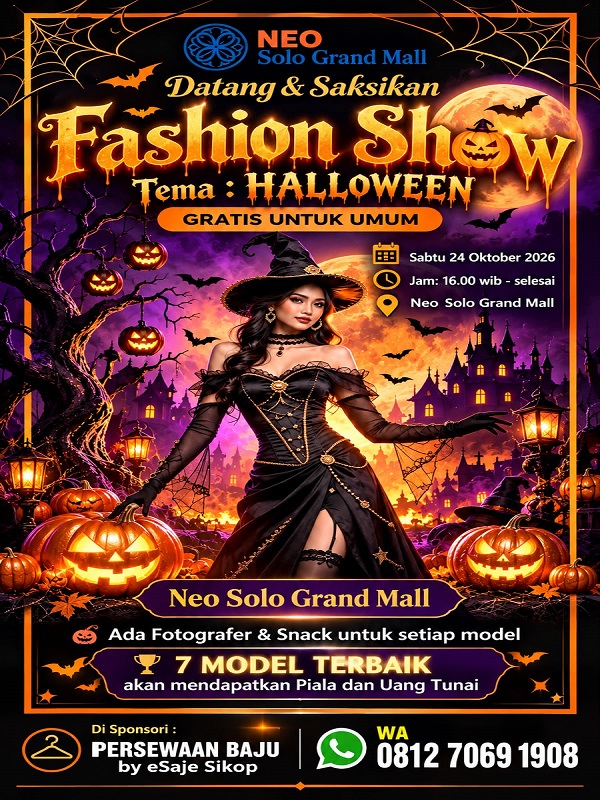 FASHION SHOW Tema HALLOWEEN